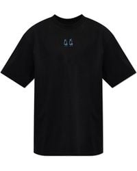 44 Label Group - T-Shirt With Printed Logo - Lyst
