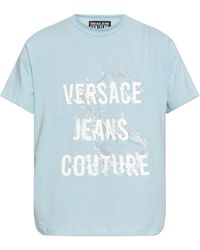Versace Jeans Couture - T-Shirt With Print - Lyst