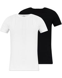 Versace - 2-Pack Of Underwear T-Shirts - Lyst