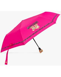 Womens Accessories Umbrellas Moschino Teddy Bear-print Umbrella in Pink 