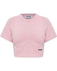 The Attico - Short Top - Lyst