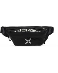kenzo logo belt bag