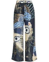 Munthe - Silk Trousers "Arum" - Lyst
