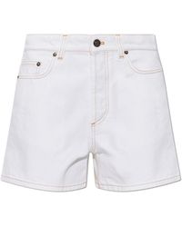 Versace - Denim Shorts - Lyst