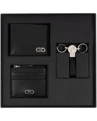 Ferragamo - Set: Wallet, Card Holder And Keyring - Lyst