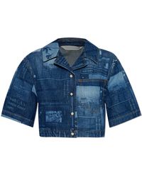 Palm Angels - Denim Shirt - Lyst