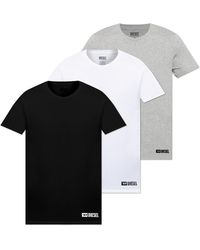 DIESEL - Three-Pack T-Shirts Randal-D-Box-3Pack - Lyst