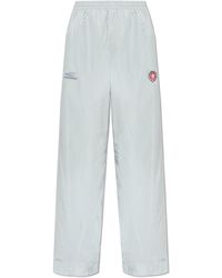Balenciaga - Sweatpants With Logo Patch - Lyst
