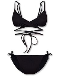 Balenciaga Two-piece Swimsuit - Black