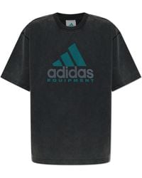 adidas Originals - T-Shirt With Printed Logo - Lyst