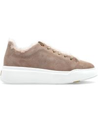 Max Mara - Suede Sports Shoes 'Tmaxi' - Lyst