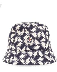 Moncler - Patterned Bucket Hat - Lyst