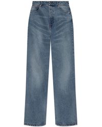Ami Paris - Jeans With Logo - Lyst