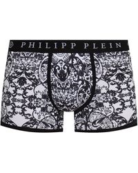 Philipp Plein Boxers With Logo - Black