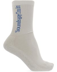 Carne Bollente - Cotton Socks With Logo - Lyst