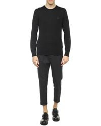 AllSaints - 'Mode' Logo-Embroidered Sweater - Lyst