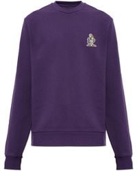 Moncler - Sweatshirt With Patch - Lyst