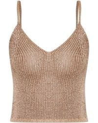 Paramidonna - 'Bruna' Spaghetti Strap Top - Lyst