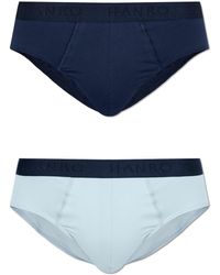 Hanro - Two-Pack Of Briefs From The 'Cotton Essentials' Collection - Lyst