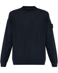 Stone Island - Down Jacket With Hood - Lyst