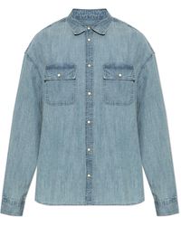 AllSaints - Denim Shirt 'Gribbs' - Lyst