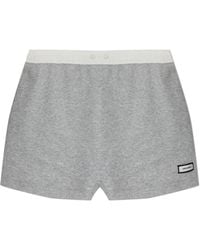 Entire studios - Shorts With Logo - Lyst