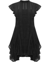 AllSaints Fleur Wing Dress in Green | Lyst