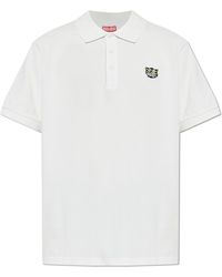 KENZO - Cotton Polo - Lyst