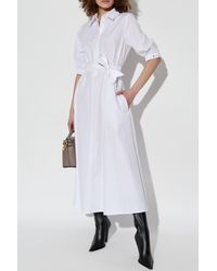 Max Mara - Dress With Collar 'Hoyo' - Lyst