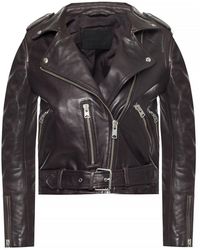 AllSaints 'balfern' Leather Jacket - Black