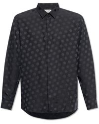 Saint Laurent - Shirt With Polka Dot Pattern, - Lyst