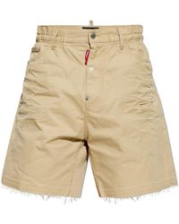 DSquared² - Raw-Hem Shorts - Lyst