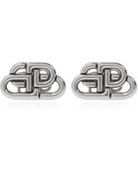 Balenciaga - Brass Earrings - Lyst