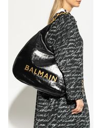 Balmain - Bag 1945 Soft Moon Large - Lyst