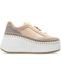 Chloé - Sports Shoes 'Nama' On A Wedge Heel - Lyst