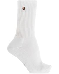 A Bathing Ape - Socks With Logo - Lyst