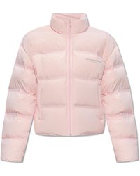 Alexander Wang - Down Jacket With Logo - Lyst