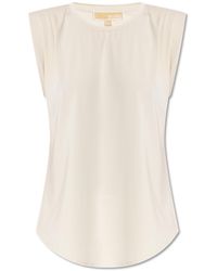 MICHAEL Michael Kors - Loose-Fit Top With Darts - Lyst