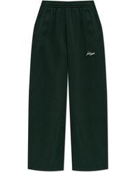 Acne Studios - Trousers With Logo - Lyst