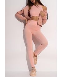 Maison Lejaby leggings With Logo - Pink