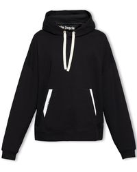 Palm Angels - Sartorial Tape Cotton Hoodie - Lyst