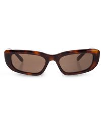 Balenciaga - Rectangular Sunglasses With A Tortoiseshell Pattern - Lyst