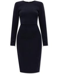 Victoria Beckham - Dress With Back Slit - Lyst