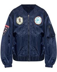 KENZO - "Bomber" Jacket With Patches - Lyst