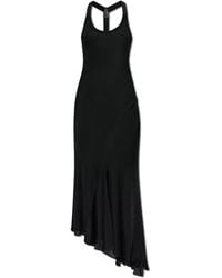 Off-White c/o Virgil Abloh - Ribbed Off-Shoulder Dress - Lyst