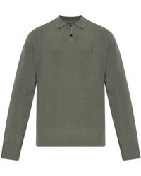 AllSaints - Polo 'Statten' - Lyst