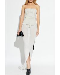 Rick Owens - Denim Top With 'Vintage' Effect - Lyst