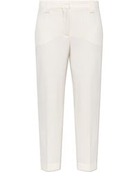 Versace - Wool Trousers With Creases - Lyst