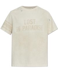 MISBHV - T-Shirt With A Vintage Effect - Lyst