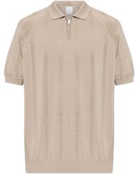 Eleventy - Polo With Decorative Pattern - Lyst